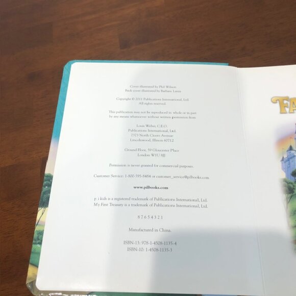 Fairy Tales: My First Treasury Kids Hardcover Book - Picture 6 of 12